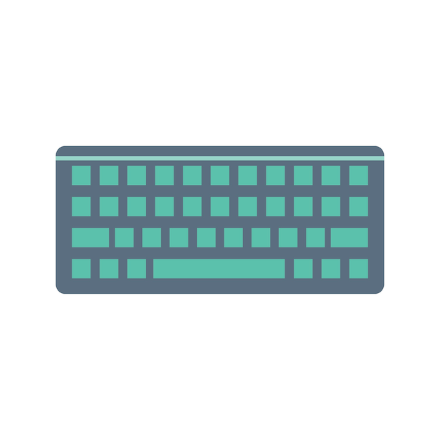 Illustration of computer keyboard
