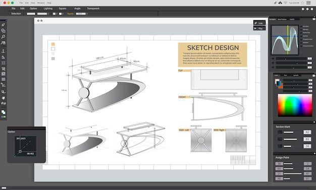 Vettore gratuito illustrazione del design grafico creativo