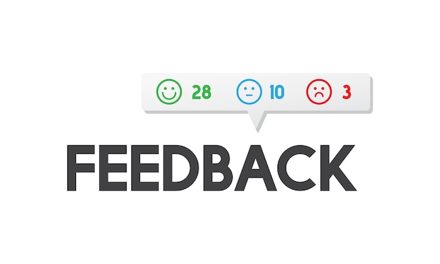 Free vector illustration of customer feedback