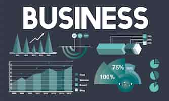 Free vector illustration of data analysis graph