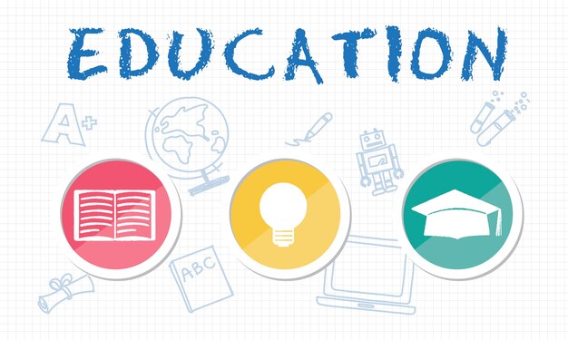 Free Vector illustration of education concept