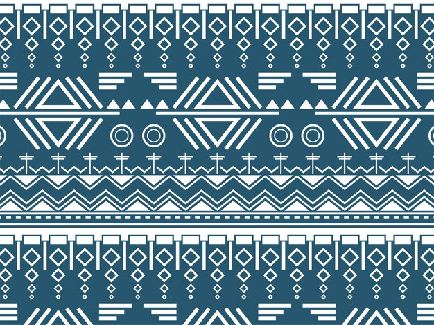 Free Vector illustration of ethnic pattern