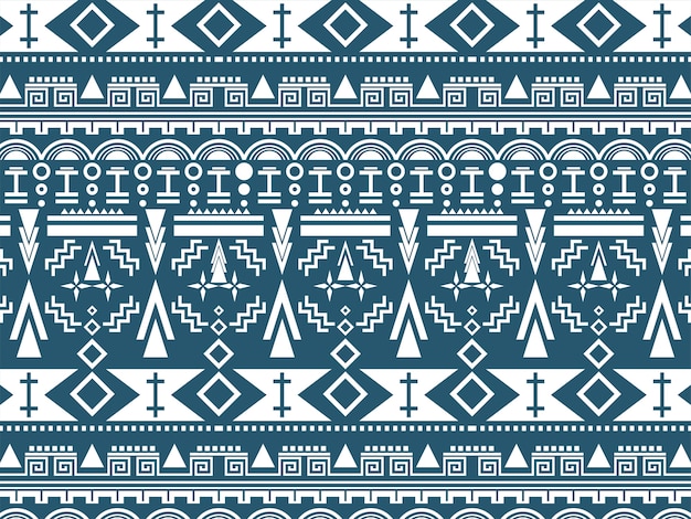 Free Vector illustration of ethnic pattern