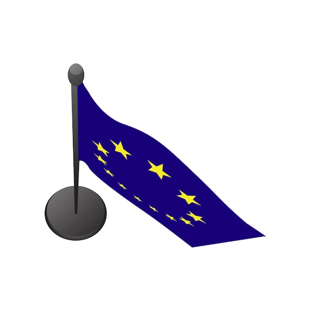 Free vector illustration of european union flag