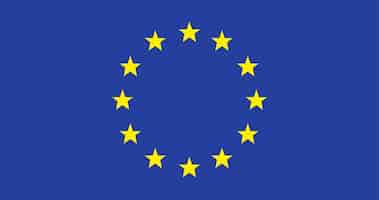 Free vector illustration of european union flag