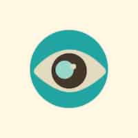 Free vector illustration of eye icon