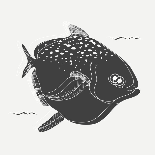 물고기의 그림