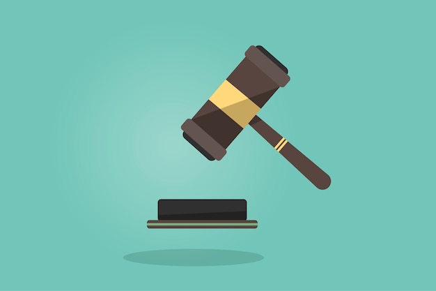 Illustration of a gavel