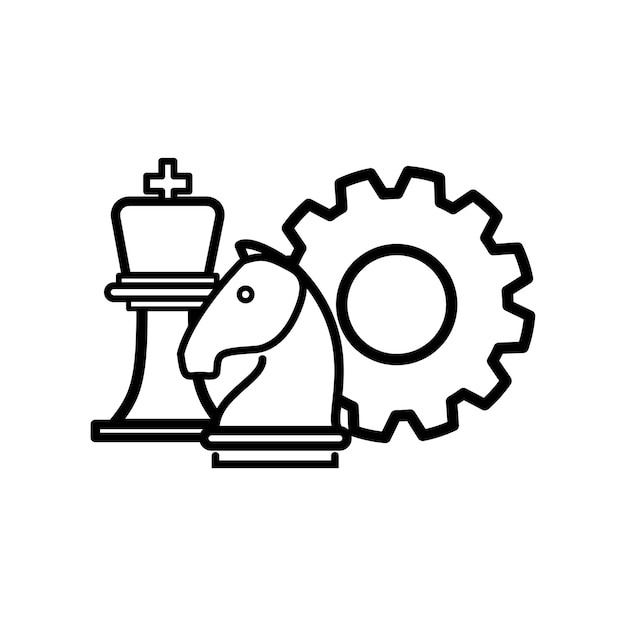 Illustration of gear icon