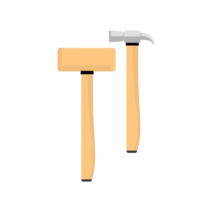Free Vector illustration of hammer equipment