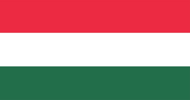 Illustration of Hungary flag