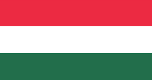 Illustration of Hungary flag