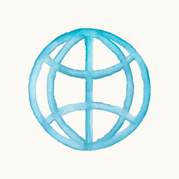 Illustration of an internet symbol