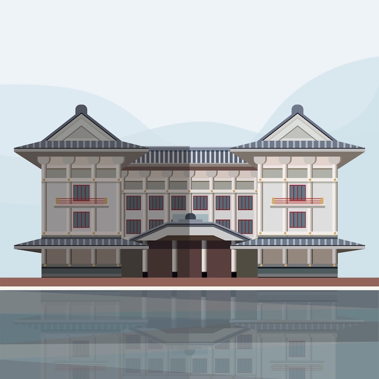 Free Vector illustration of kabuki-za