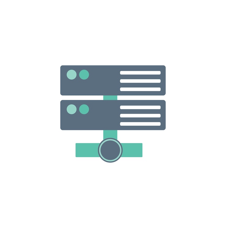 Free Vector illustration of lan network