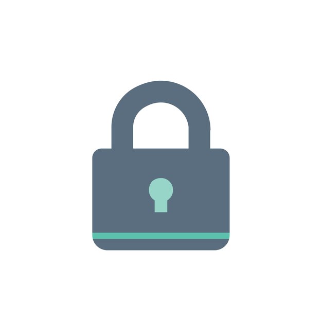 Illustration of lock icon