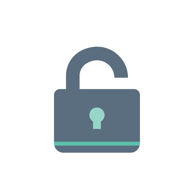 Illustration of lock icon