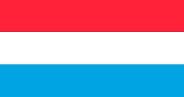 룩셈부르크 국기의 그림
