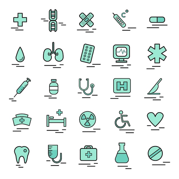Free vector illustration of medical icon