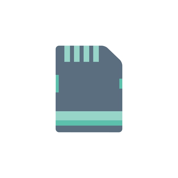 Free vector illustration of memory card