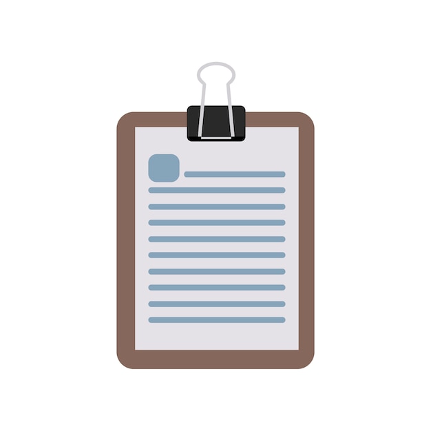 Free vector illustration of notepad