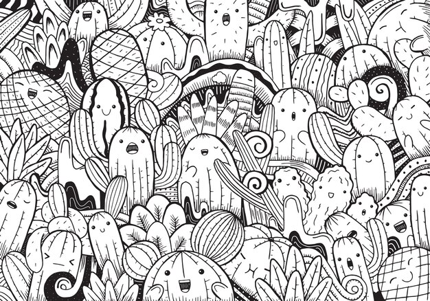家の植物のイラスト 無料のベクター