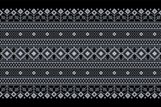 우크라이나 민속 원활한 패턴 장식의 그림입니다. 민족 장식입니다. 테두리 요소입니다.