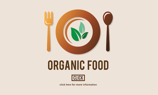 Free vector illustration of organic food