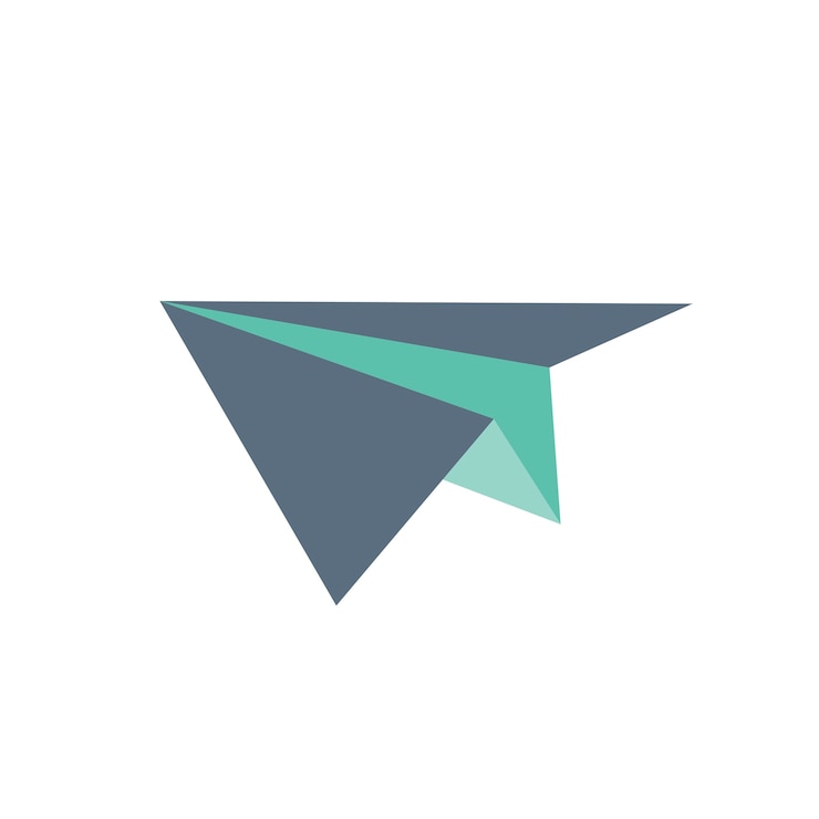 Free Vector illustration of paper plane