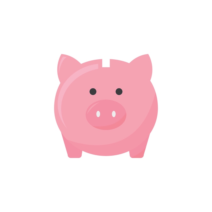 Бесплатный Вектор иллюстрация piggybank