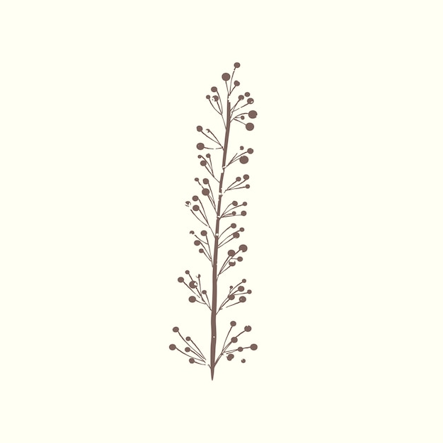 Free vector illustration of plant