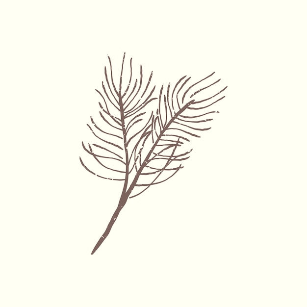 Free vector illustration of plant