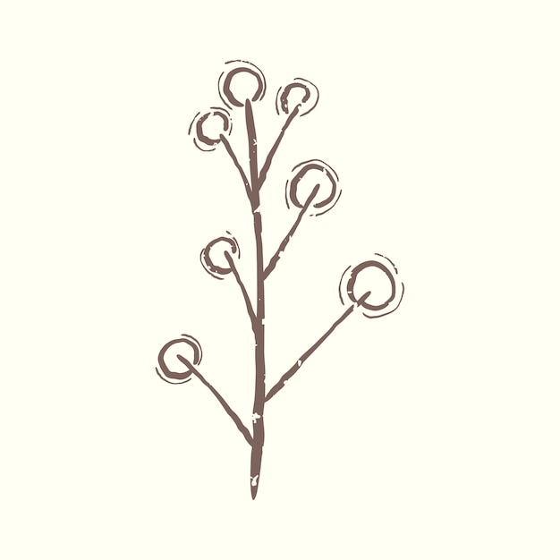 Free vector illustration of plant