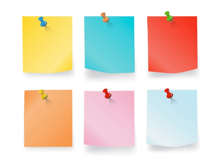 Free Vector illustration of reminder note