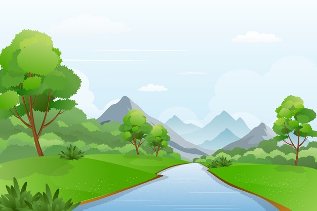 Free Free 140 Mountain River Svg SVG PNG EPS DXF File