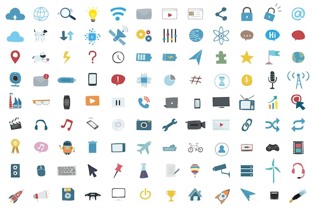 Two players - Free technology icons