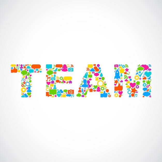 illustration of teamwork
