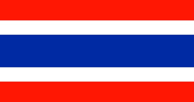 Illustration of Thailand flag