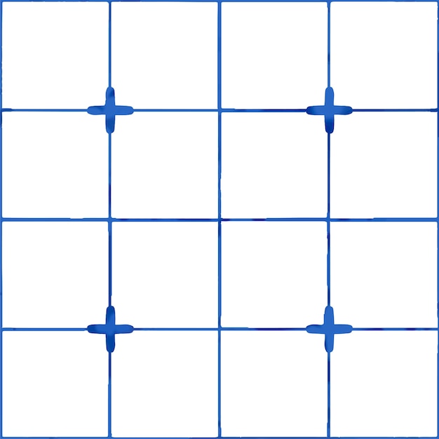 Illustrazione del modello strutturato delle mattonelle