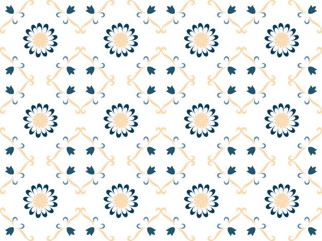 Illustration of tiles textured pattern