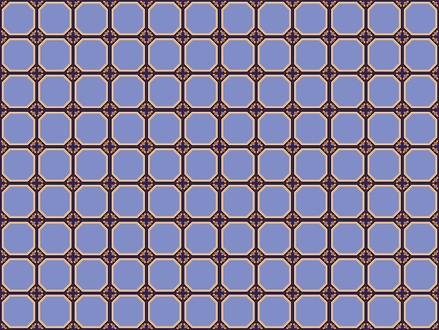 Illustration of tiles textured pattern