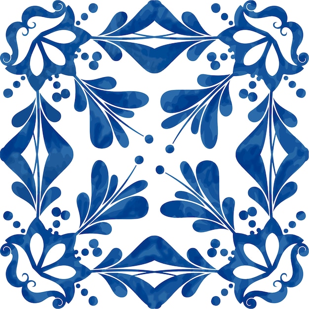 Illustration of tiles textured pattern