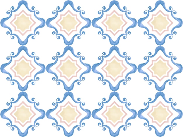 Free vector illustration of tiles textured pattern