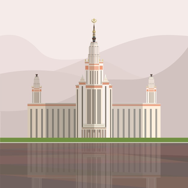 Free vector illustration of triumph palace