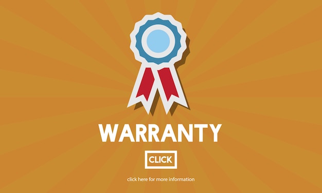 Free vector illustration of warranty