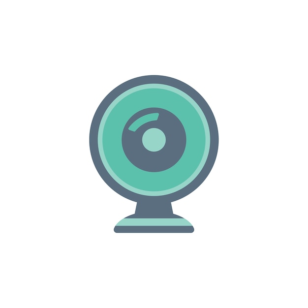 Illustration of webcam icon Free Vector