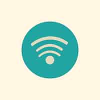 Free vector illustration of wi-fi signal vector