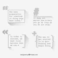 Free vector important quotes