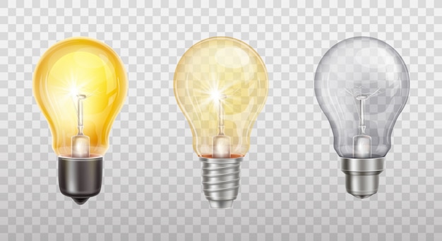 Incandescent lamps, electric light bulbs