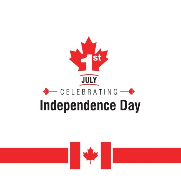 Independence canada day background